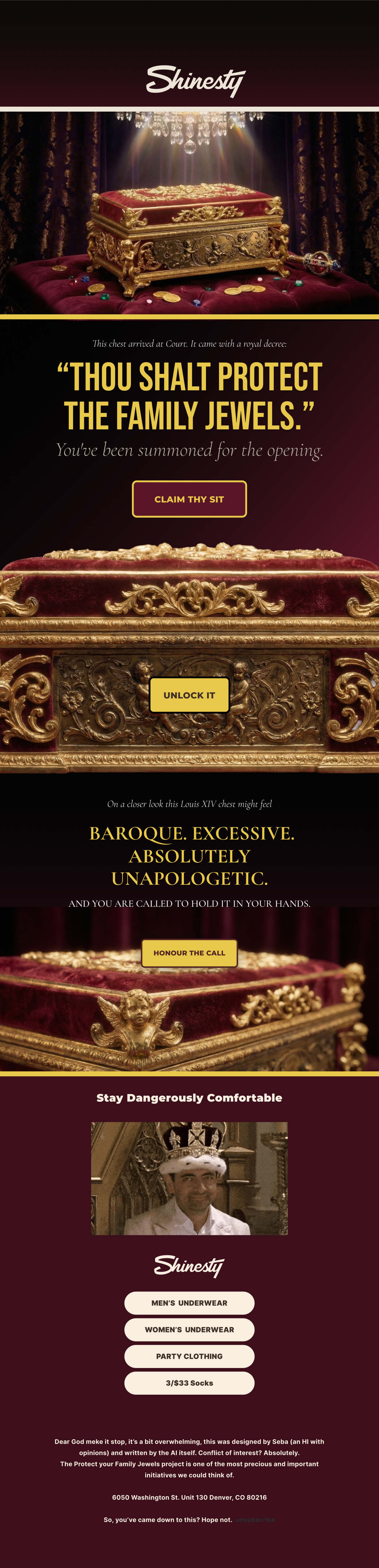 Royal Campaign - Email 1