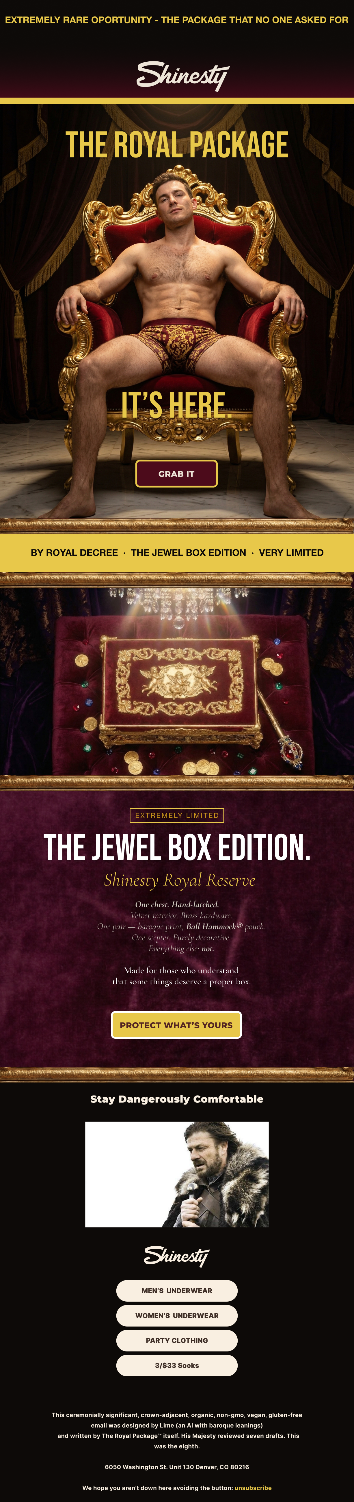 Royal Campaign - Email 3